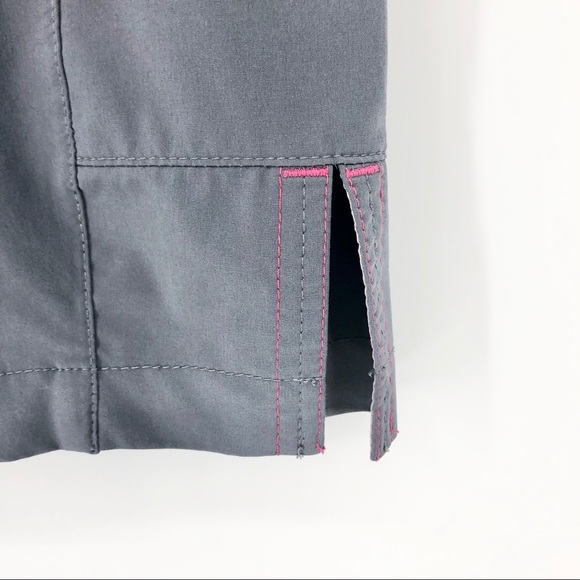 SOLD!! Smitten Gray & Pink Super Comfy Scrub Set - Picture 8 of 16